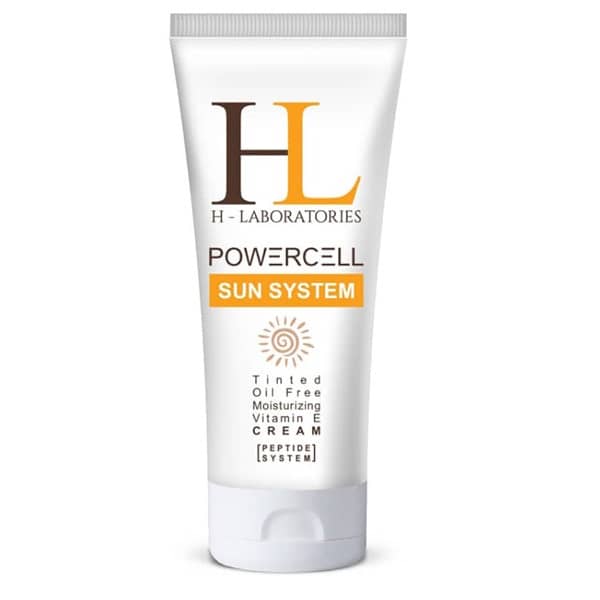 کرم ضد آفتاب رنگی  spf 50 اچ ال HL